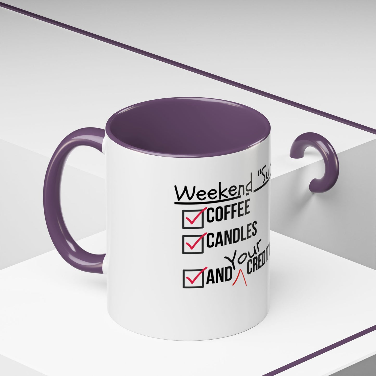 Weekend Survival Coffee Mug - Perfect for Coffee Lovers & Self-Care Days
