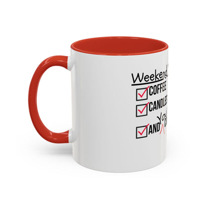 Weekend Survival Coffee Mug - Perfect for Coffee Lovers & Self-Care Days