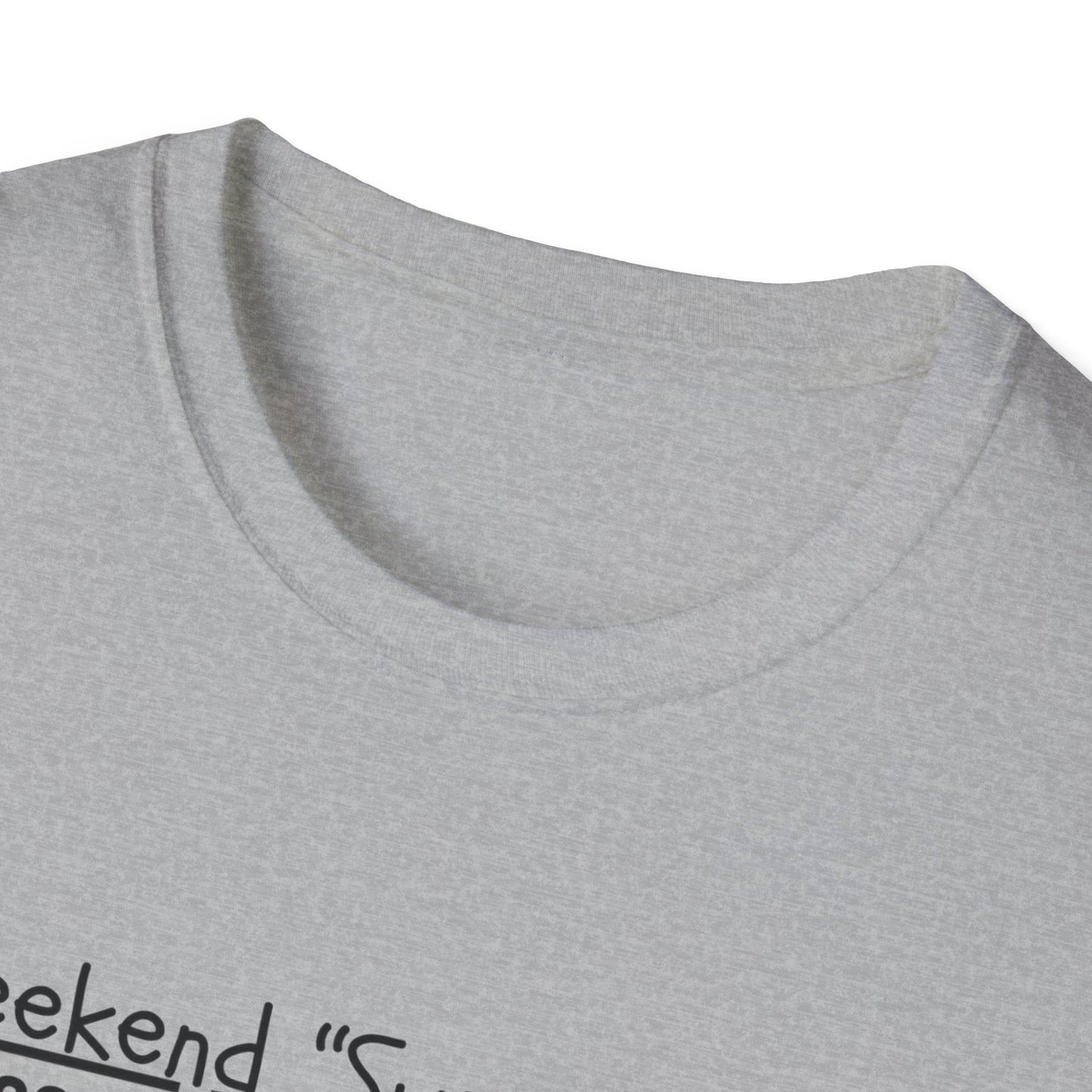 Weekend Survival Kit Unisex T-Shirt - Coffee, Candles, and Credit Cards