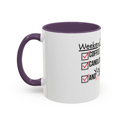 Weekend Survival Coffee Mug - Perfect for Coffee Lovers & Self-Care Days