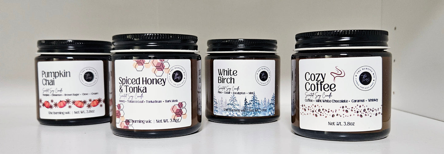 4oz Holiday Candles