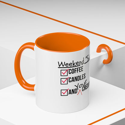 Weekend Survival Coffee Mug - Perfect for Coffee Lovers & Self-Care Days