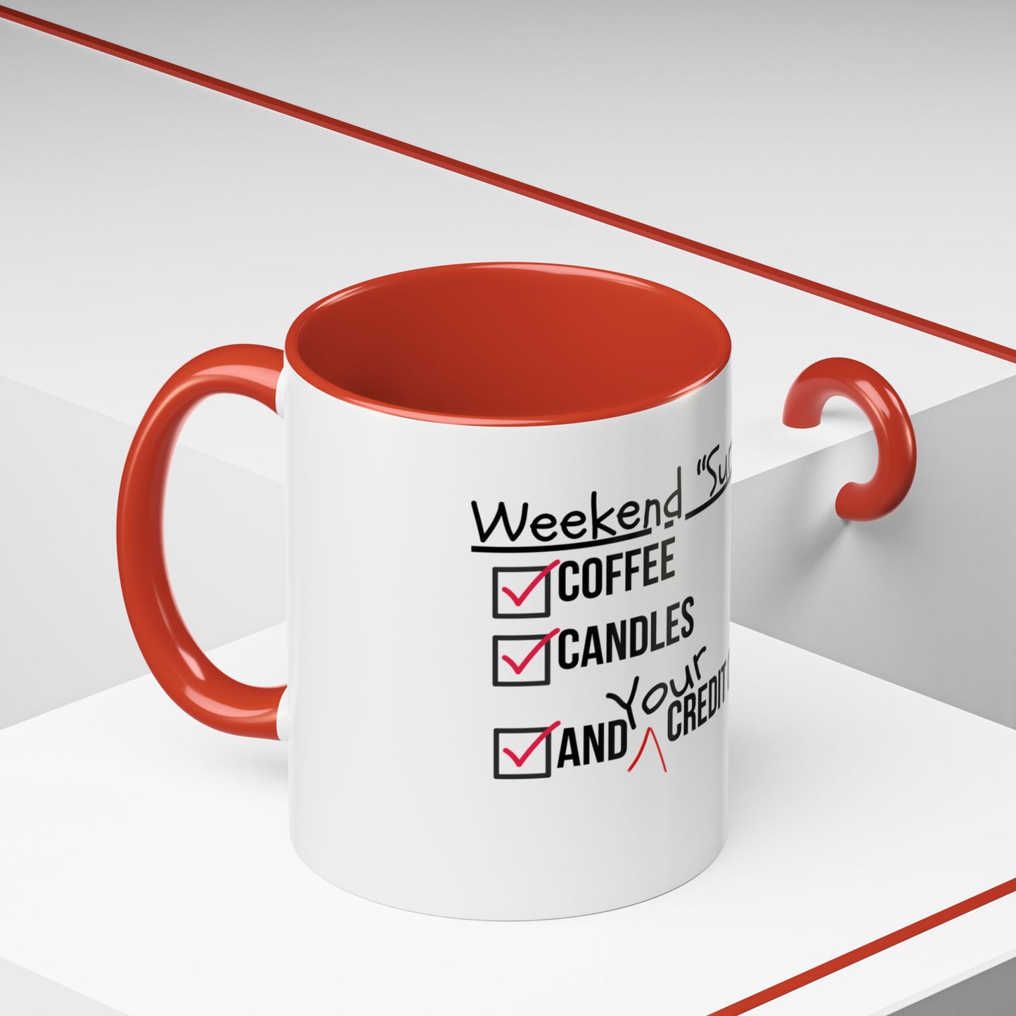Weekend Survival Coffee Mug - Perfect for Coffee Lovers & Self-Care Days