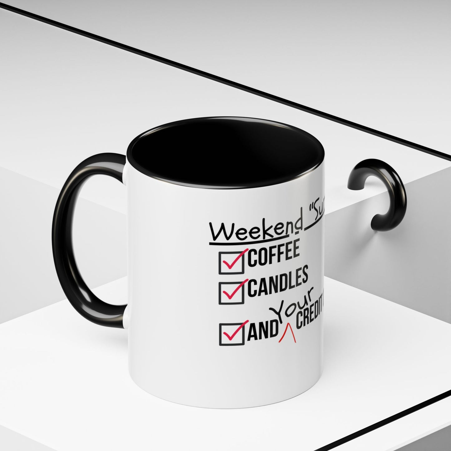 Weekend Survival Coffee Mug - Perfect for Coffee Lovers & Self-Care Days