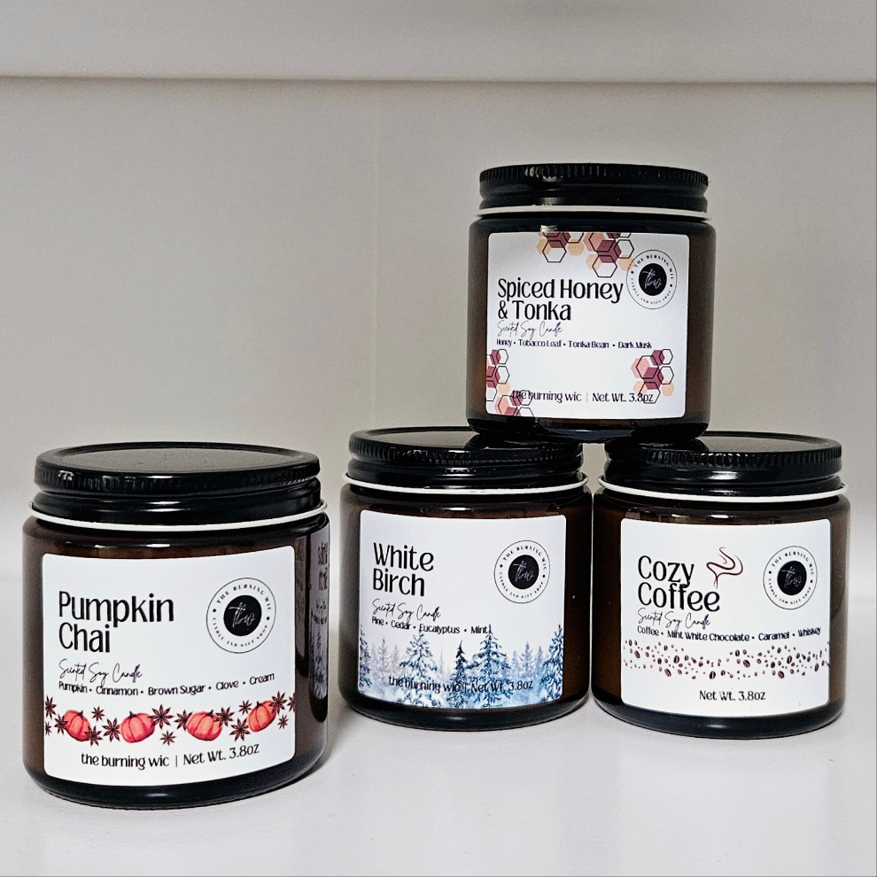 4oz Holiday Candles