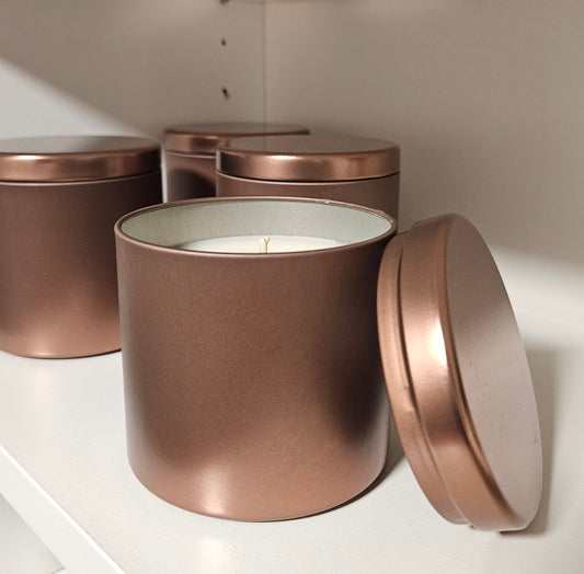 11oz Metal Tin Holiday Candles